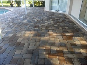 Concrete Paver Pool Deck, Port Richey, FL